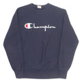 CHAMPION REVERSE WEAVE Mens Sweatshirt Blue Crew Neck M
