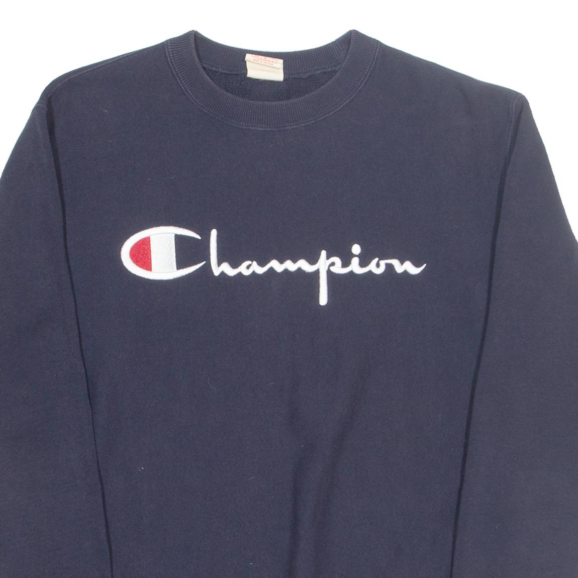 CHAMPION REVERSE WEAVE Mens Sweatshirt Blue Crew Neck M