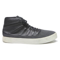 AIR JORDAN Mens Black Leather High Top Trainers UK 11 Casual Wear Premium