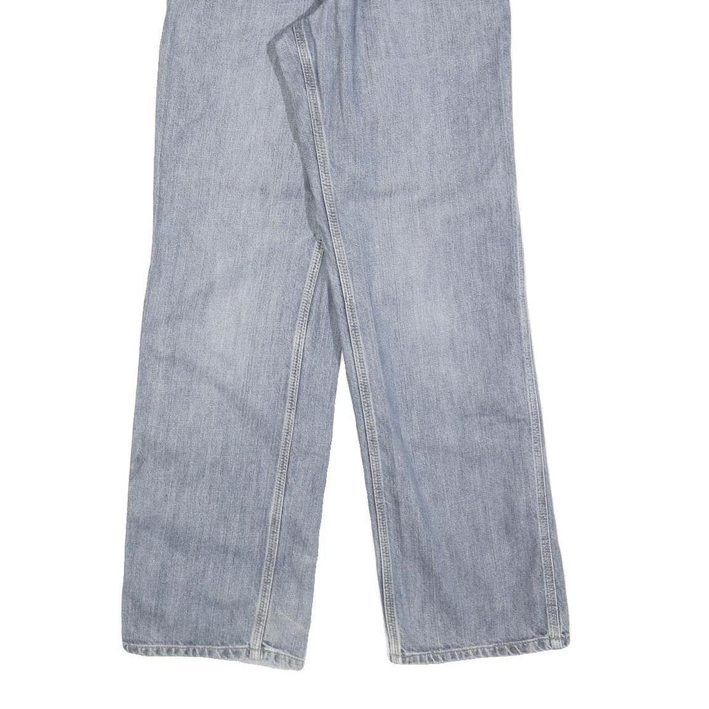 CARHARTT Mens Jeans Blue Relaxed Loose Denim Light W28 L32 Workwear Cotton