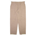 Cargo Mens Trousers Beige Relaxed Straight W37 L34