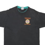 SIGNAL Mens Black Tee L Short Sleeve Crew Neck Pikes Peak Colorado Printed Logo