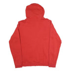 NIKE Mens Red Big Red Basketball Pullover Hoodie L Cotton Blend Sportswear