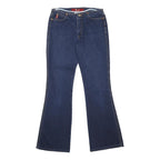 GUESS JEANS Womens Jeans Blue Regular Flared Denim Medium W27 L30 Classic Fit