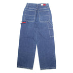 TOMMY HILFIGER Cargo Womens Jeans Blue Regular Straight W26 L30