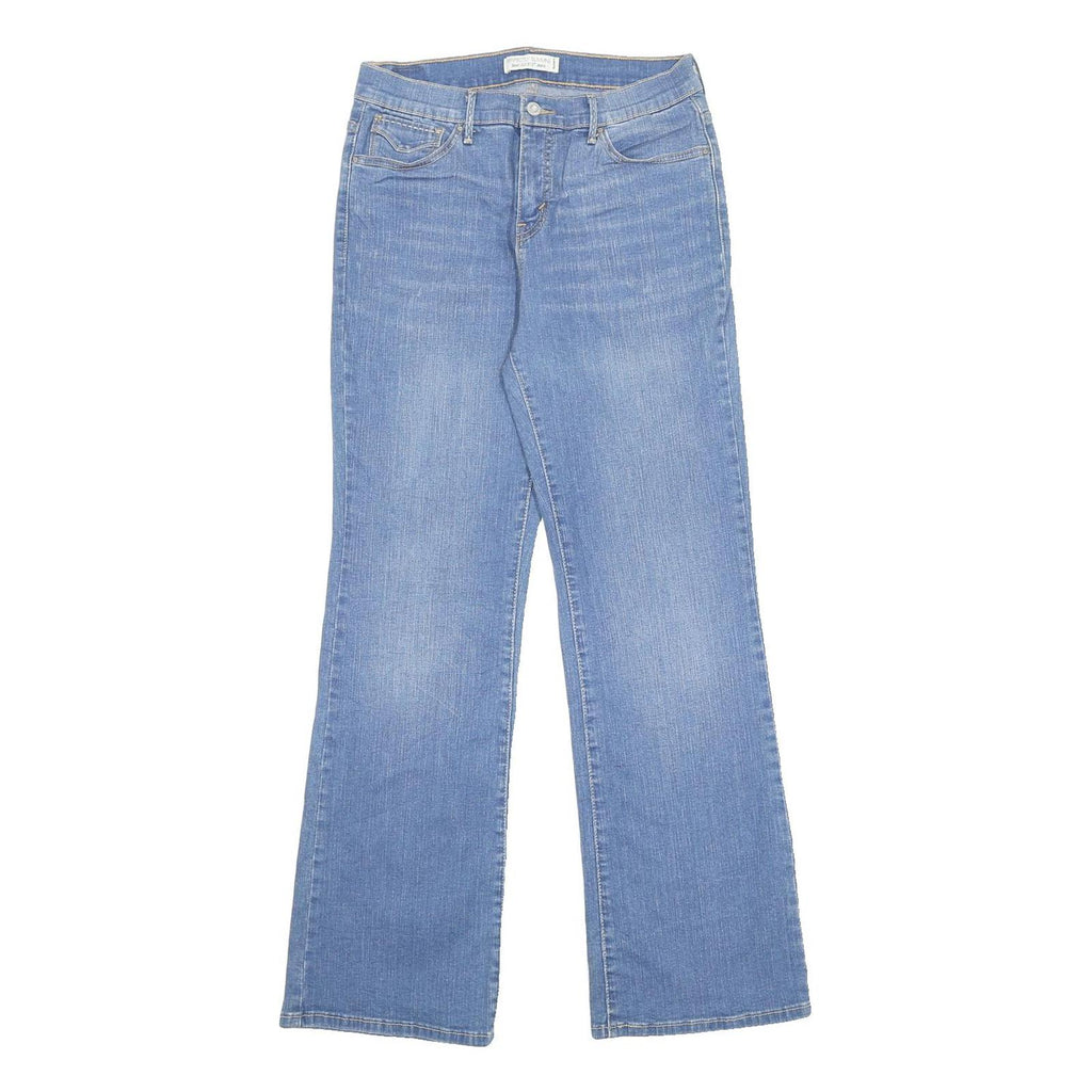 LEVI'S Womens 512 Bootcut Regular Fit Denim Light Blue Jeans W30 L31 Stylish