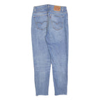 LEVI'S 721 Womens Jeans Blue Regular Skinny Denim Medium W26 L25 Classic Fit Zip
