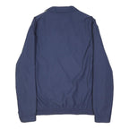POLO RALPH LAUREN Mens Blue L Jacket Polyester Blend Plain Zip Casual