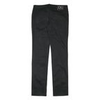 CALVIN KLEIN JEANS Womens Cotton Blend Black Regular Straight Trousers W31 L34