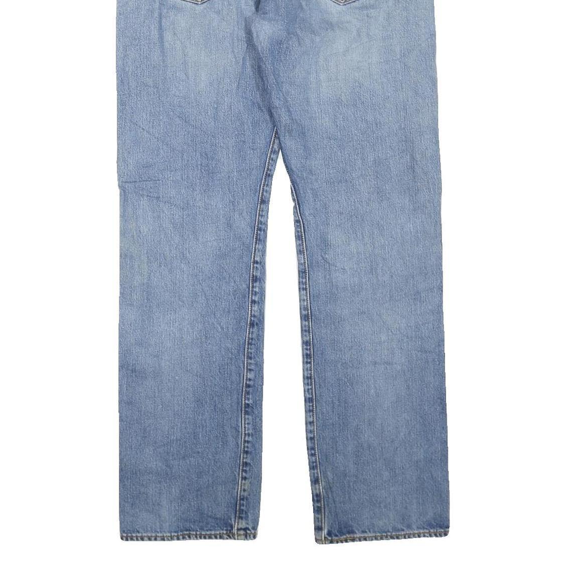 LEVI'S 501 Mens Jeans Blue Regular Straight Denim Medium W34 L32 Classic Button