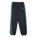 ADIDAS Womens Joggers Black & Blue Slim Tapered S W26 L25 Athletic Tracksuit