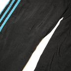 ADIDAS Womens Joggers Black & Blue Slim Tapered S W26 L25 Athletic Tracksuit