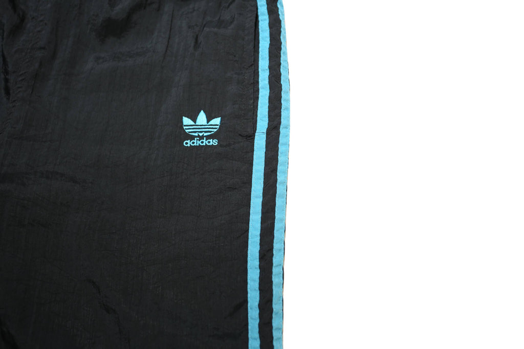 ADIDAS Womens Joggers Black & Blue Slim Tapered S W26 L25 Athletic Tracksuit