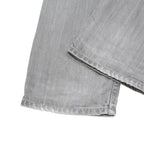 CARHARTT Mens Jeans Grey Regular Straight Denim Light W32 L32 Button Closure