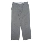 TED BAKER Chino Mens Trousers Grey Regular Straight W30 L30