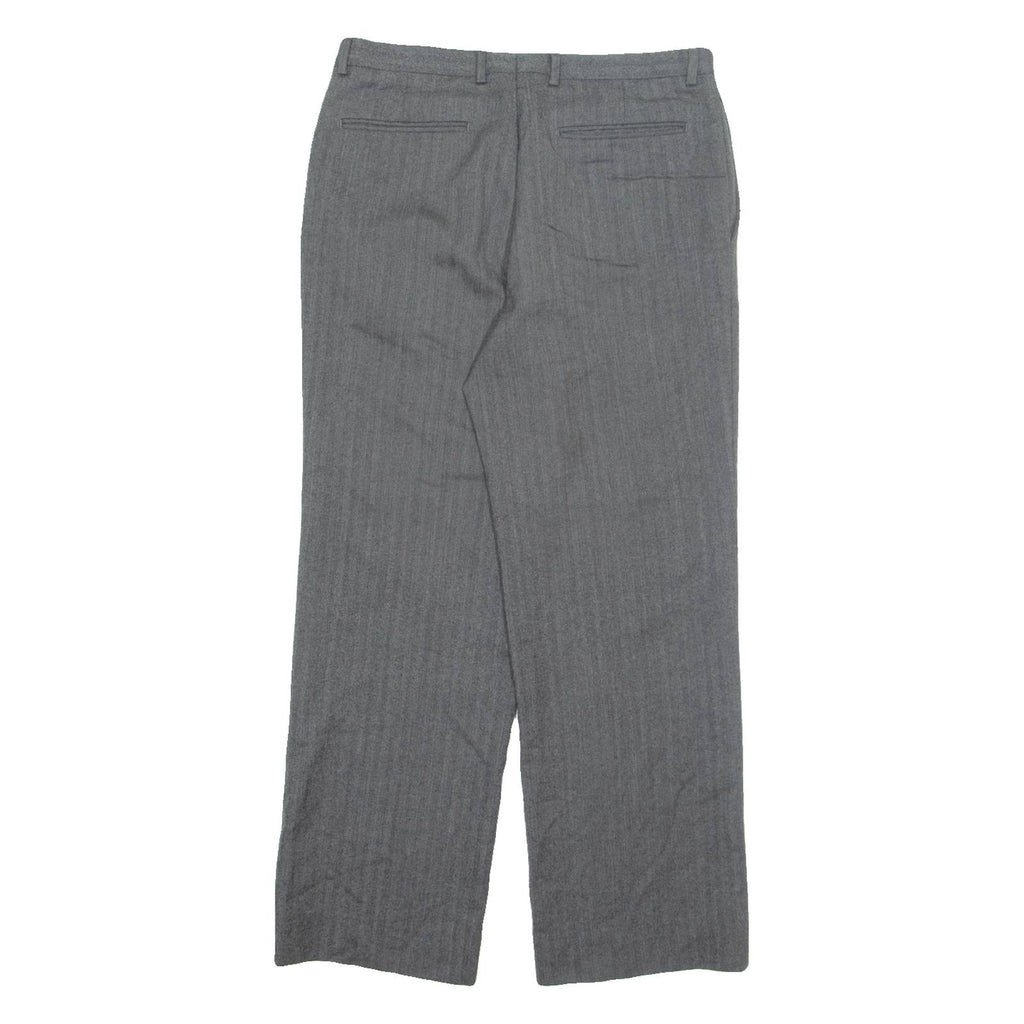 TED BAKER Chino Mens Trousers Grey Regular Straight W30 L30