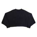 NIKE Womens Sweatshirt Black L