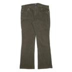 RALPH LAUREN POLO JEANS COMPANY Womens Cotton Blend Brown Regular Fit Straight