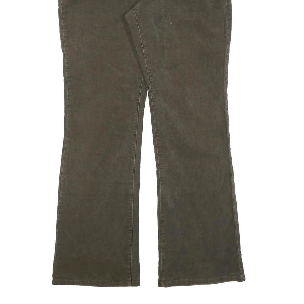 RALPH LAUREN POLO JEANS COMPANY Womens Cotton Blend Brown Regular Fit Straight