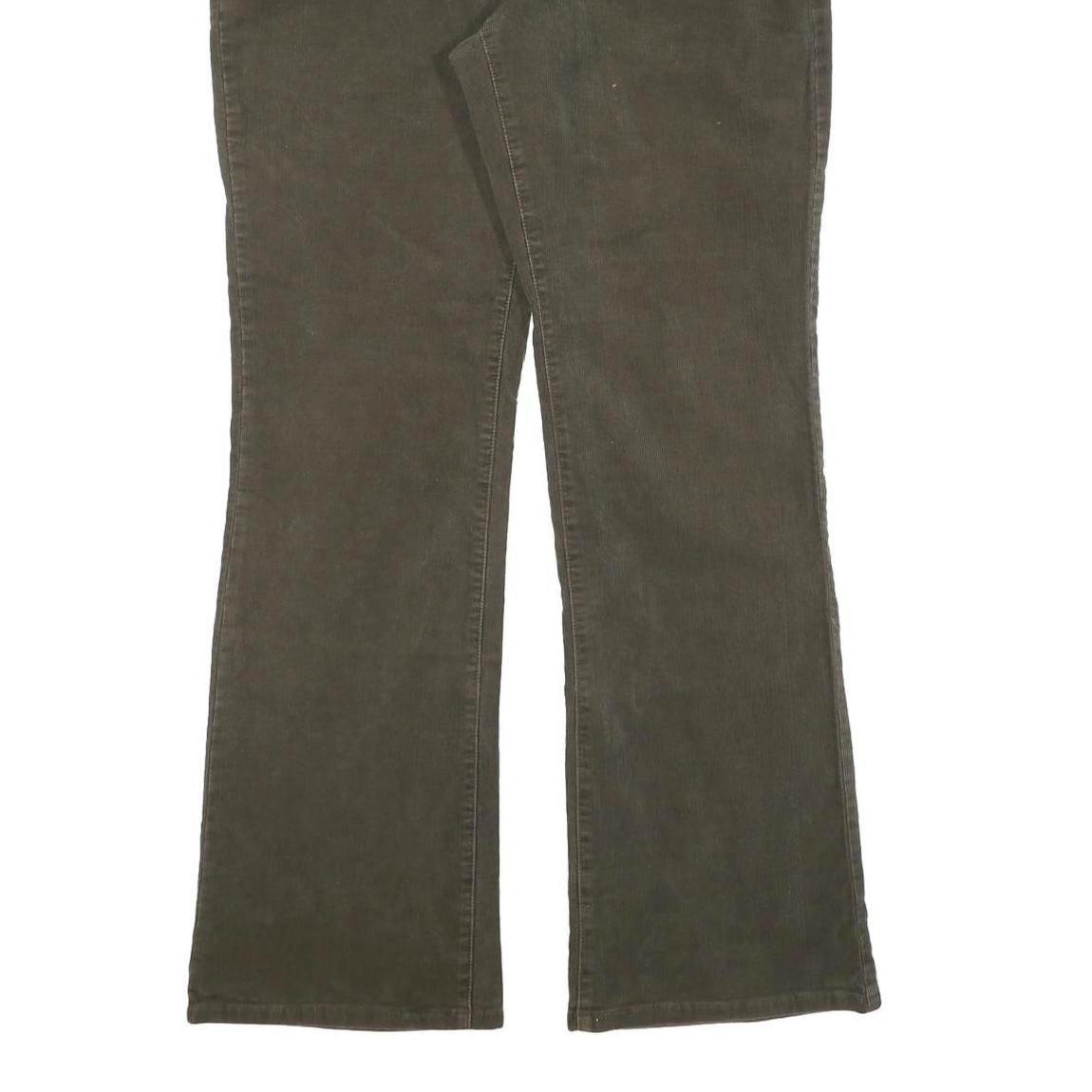 RALPH LAUREN POLO JEANS COMPANY Womens Cotton Blend Brown Regular Fit Straight