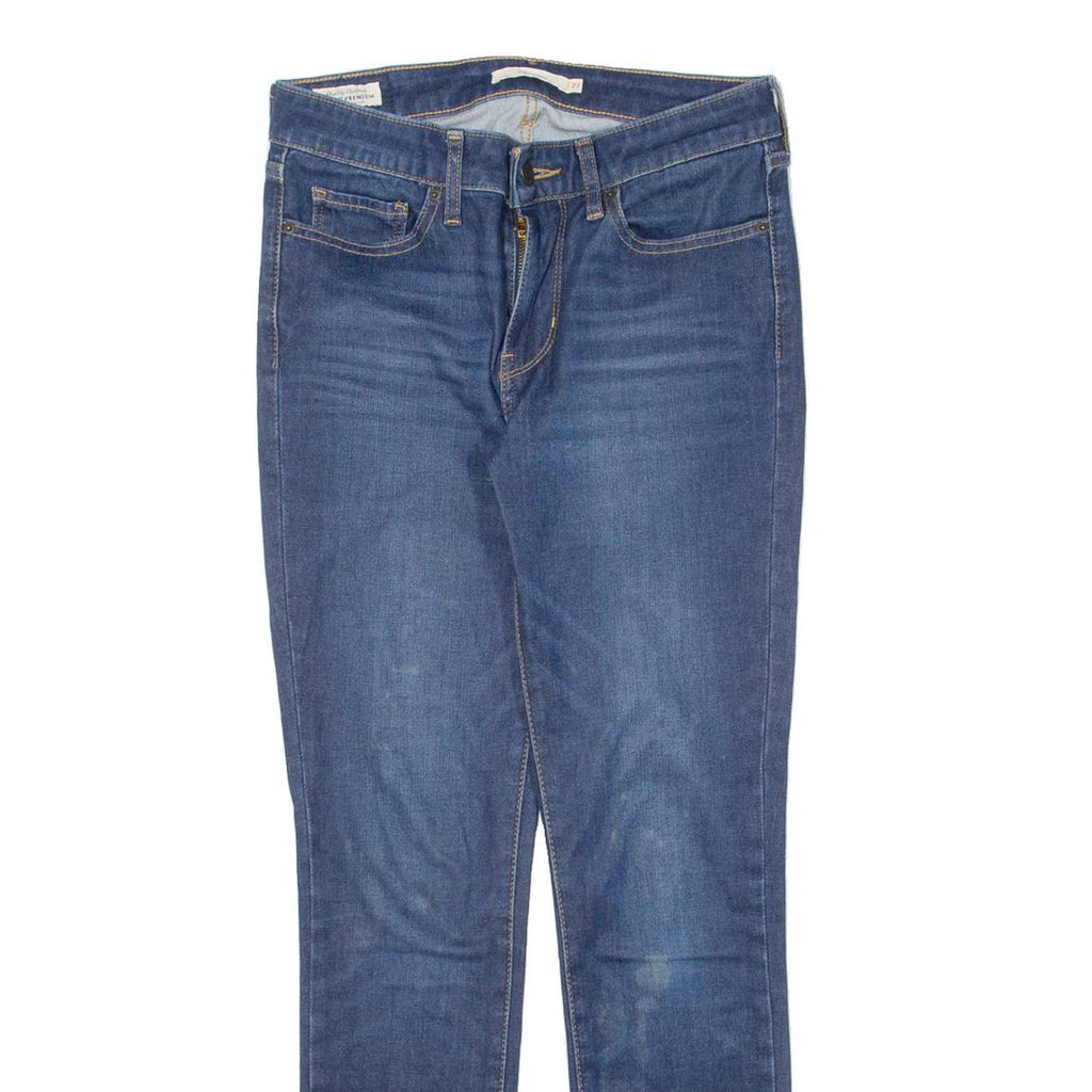 LEVI'S 711 Womens Jeans Blue Slim Skinny W27 L28