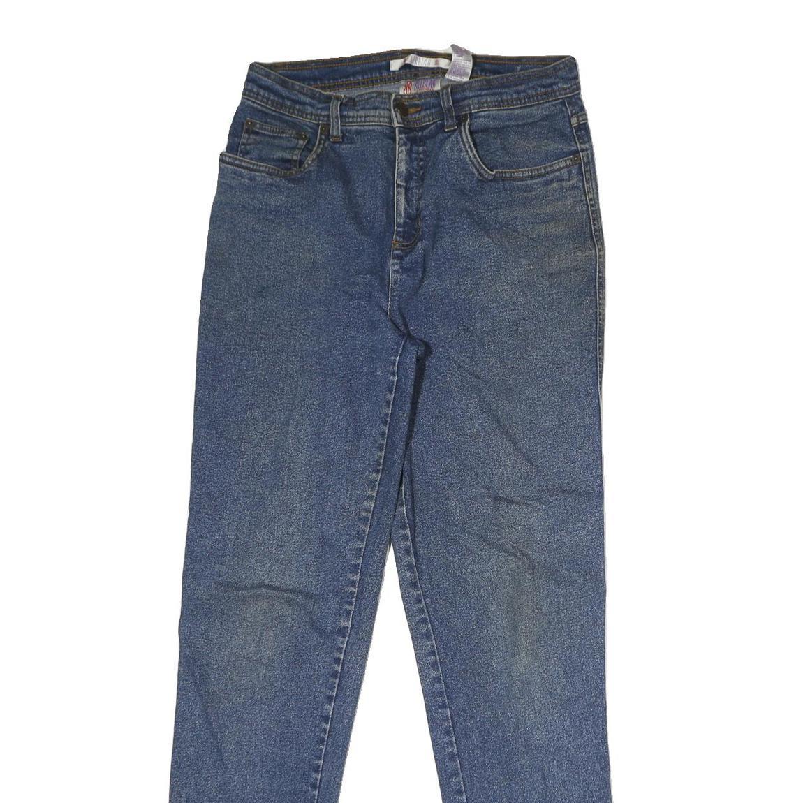 BILLBLASS Womens Slim Blue Denim Jeans W30 L30 Zip Closure Classic Fit