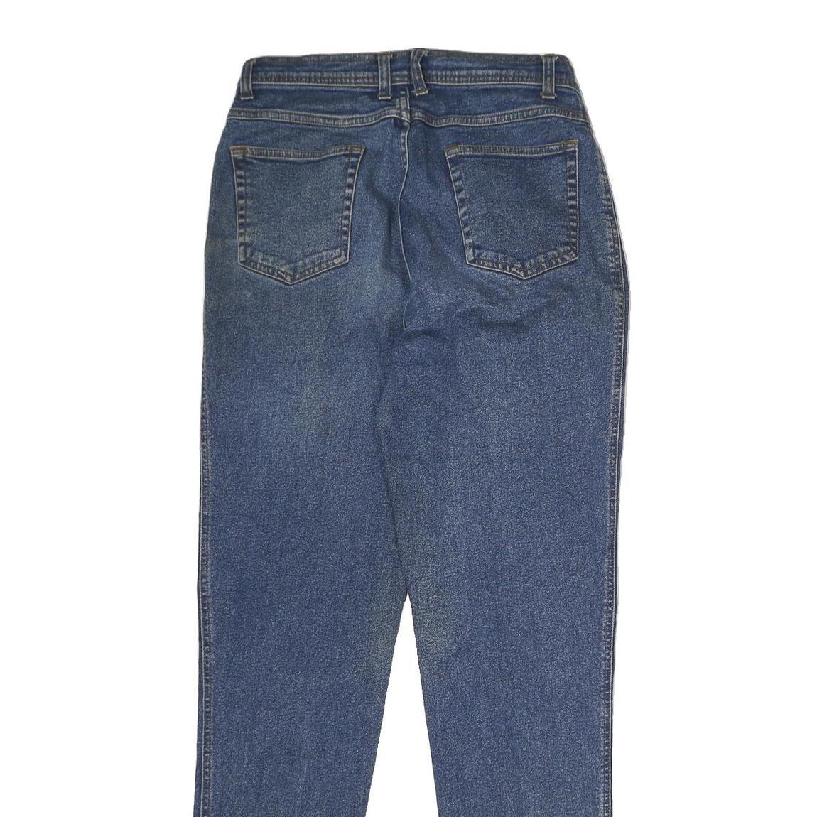 BILLBLASS Womens Slim Blue Denim Jeans W30 L30 Zip Closure Classic Fit