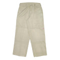 DICKIES Mens Cotton Blend Beige Regular Fit Straight Leg Trousers W32 L28