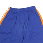 Mens Blue & Orange Sports Shorts Size M W28 Number 28 Casual Athletic Wear