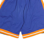 Mens Blue & Orange Sports Shorts Size M W28 Number 28 Casual Athletic Wear