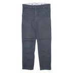 DICKIES Mens Trousers Grey Regular Straight W32 L29