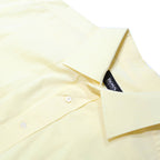 RALPH LAUREN Mens Cream Plain Shirt XS Cotton Blend Classic Fit Button Collar