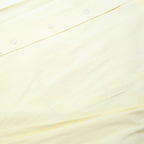 RALPH LAUREN Mens Cream Plain Shirt XS Cotton Blend Classic Fit Button Collar