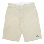 DICKIES Mens Shorts Beige Casual Relaxed M W34 Workwear Cotton Blend
