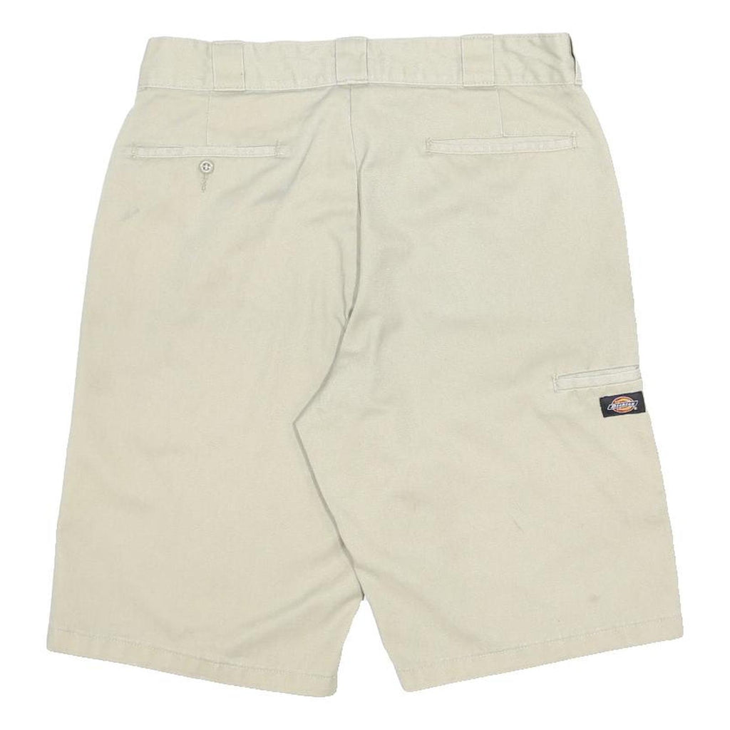DICKIES Mens Shorts Beige Casual Relaxed M W34 Workwear Cotton Blend