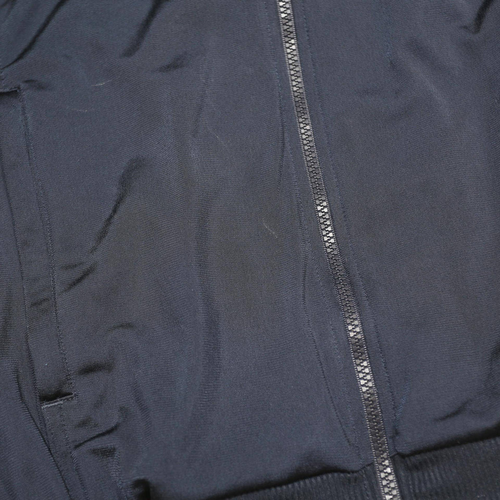 ADIDAS Mens Blue & Grey Athletic Jacket L Polyester Zip Track Sports Casual