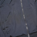 ADIDAS Mens Blue & Grey Athletic Jacket L Polyester Zip Track Sports Casual