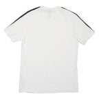 ADIDAS Mens White & Black Classic T-Shirt XS Short Sleeve Crew Neck Sportswear