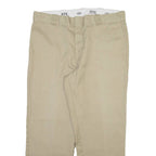 DICKIES 874 Workwear Mens Trousers Beige Regular Straight W38 L29