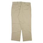 DICKIES 874 Workwear Mens Trousers Beige Regular Straight W38 L29
