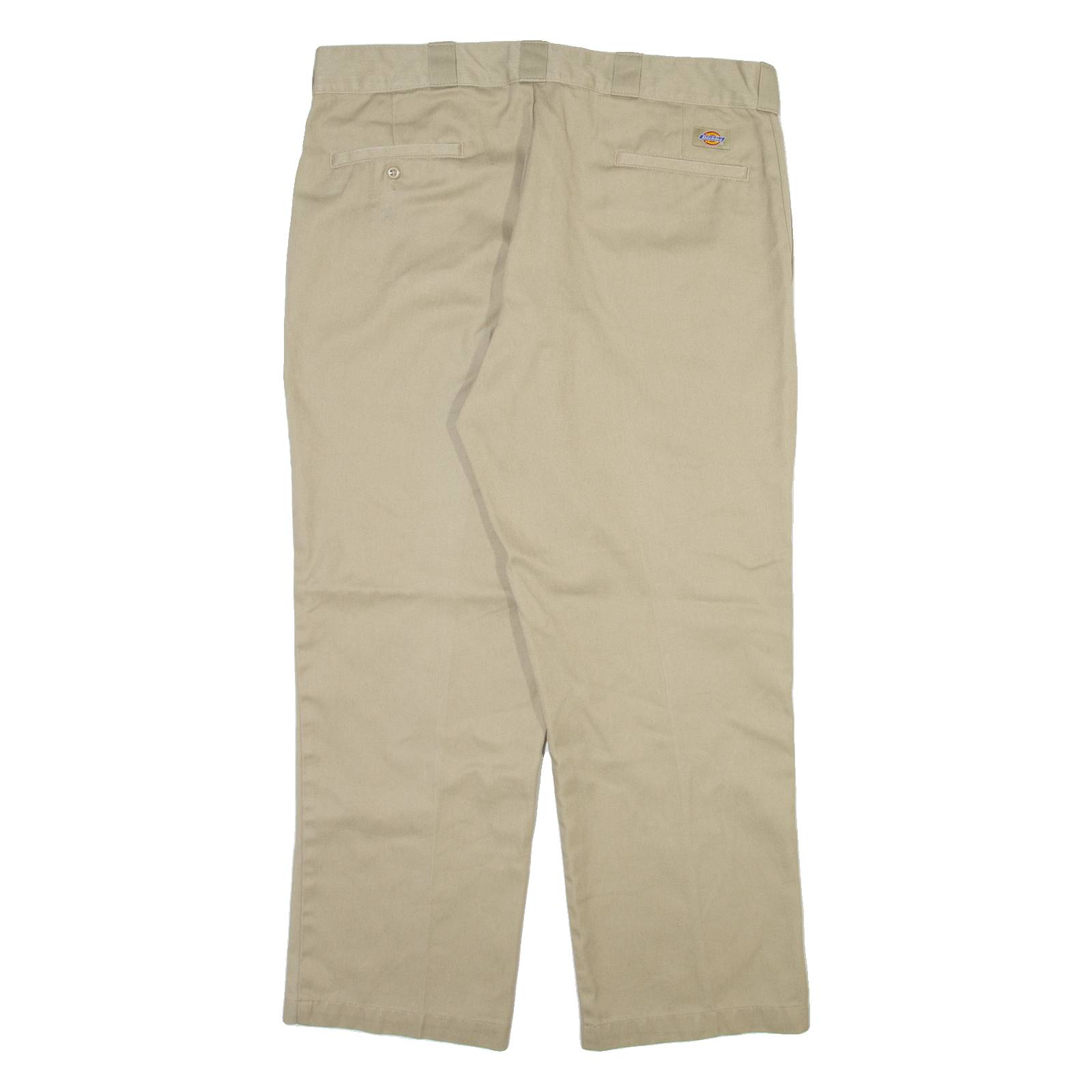 DICKIES 874 Workwear Mens Trousers Beige Regular Straight W38 L29