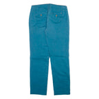 TOMMY HILFIGER Womens Trousers Blue Slim Straight W29 L28
