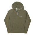 FILA Boys Green M Hoodie Cotton Blend Pullover Hooded Jumper Drawstring