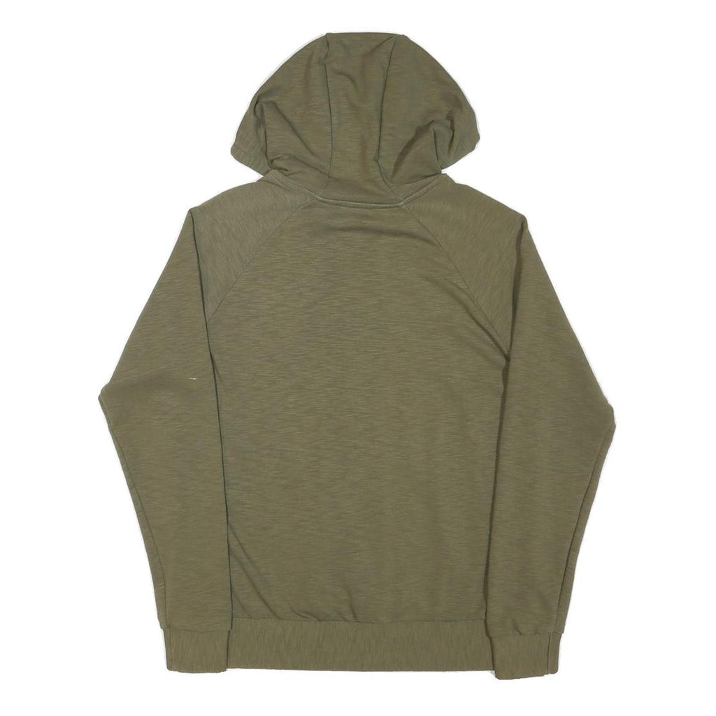 FILA Boys Green M Hoodie Cotton Blend Pullover Hooded Jumper Drawstring