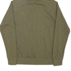 FILA Boys Green M Hoodie Cotton Blend Pullover Hooded Jumper Drawstring