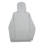 PUMA Mens Grey Hoodie L Cotton Blend Pullover Casual Sweatshirt