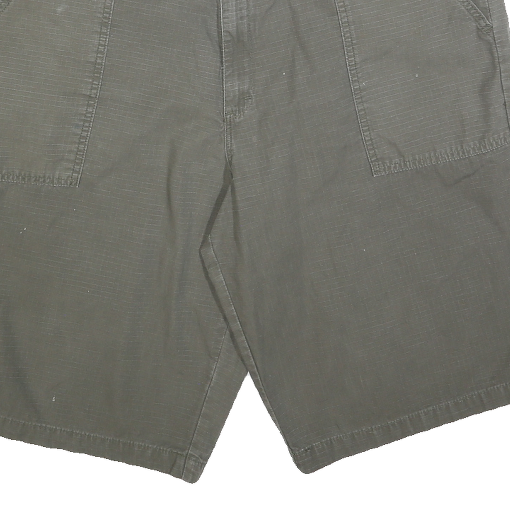DICKIES Mens Shorts Green XL W38 Casual Cotton Blend Plain Cargo Workwear