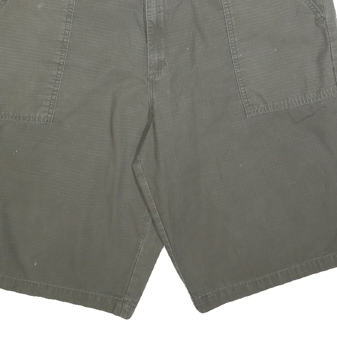 DICKIES Mens Shorts Green XL W38 Casual Cotton Blend Plain Cargo Workwear