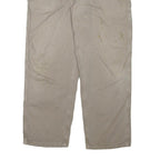 CARHARTT Mens Cotton Blend Beige Loose Straight Trousers W40 L30 Workwear Casual