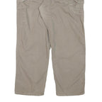 CARHARTT Mens Cotton Blend Beige Loose Straight Trousers W40 L30 Workwear Casual